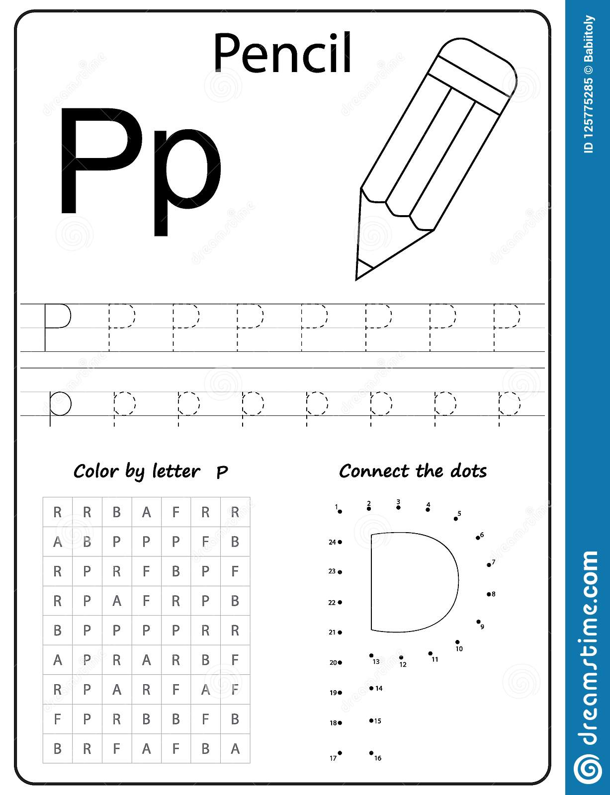 Letter P Worksheets To Print Letter P Worksheets 