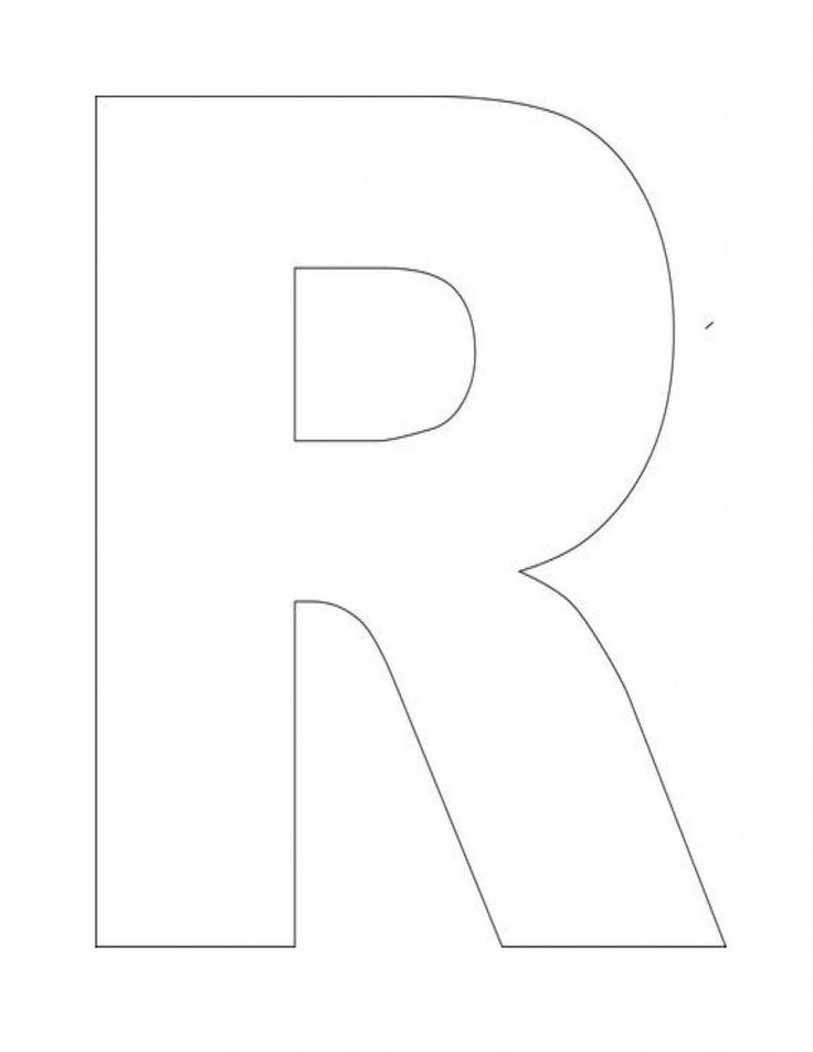 Letter R Coloring Pages Letter R Templates And Songs For 