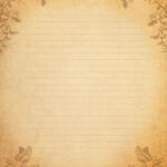 Letter Template Background The History Of Letter Template