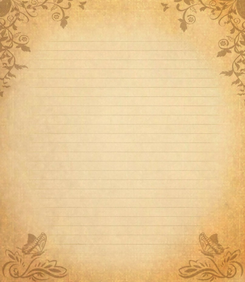 Letter Template Background The History Of Letter Template