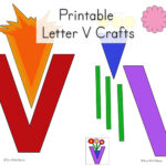 Letter V Worksheets For Preschool Kindergarten Fun
