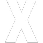Letter X Template And Song For Kids From Kiboomu