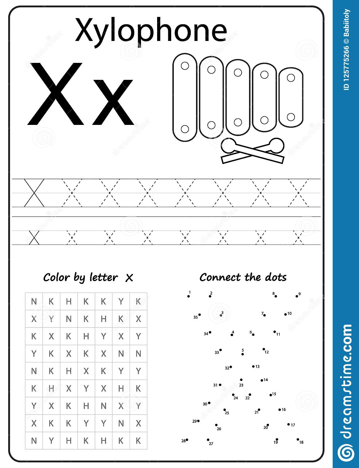 Letter X Worksheets Printable AlphabetWorksheetsFree