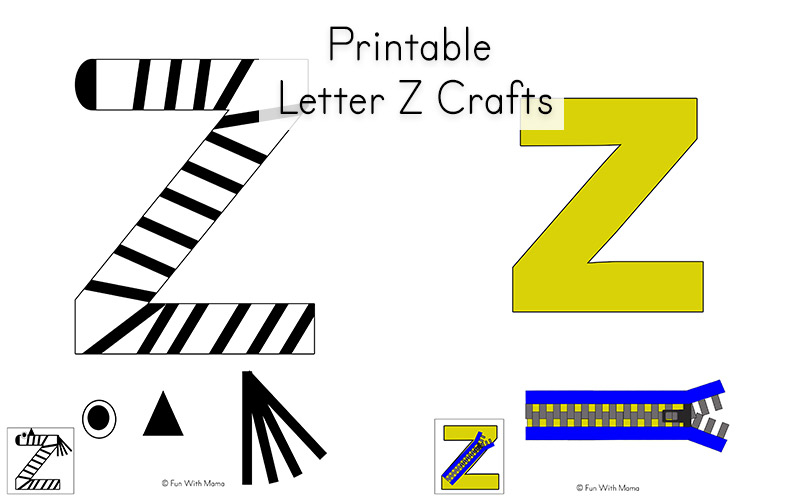 Letter Z Worksheets For Preschool Kindergarten Fun 