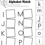Letters Matching Worksheet