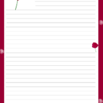 Lined Paper For Writing Letter Writing Paper Writing