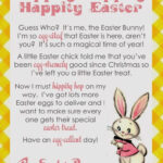 Little Housewife Free Easter Printable Letter From The