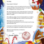 Personalized Letter From Santa Claus By DianesDigitalDesigns