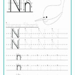Preschool Letter N Worksheets Preschool Alphabet Writing