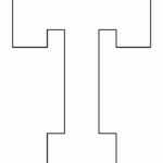 Printable Letter T Template