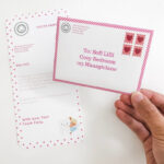 Printable Tooth Fairy Letter Set Pink Tooth Fairy Letter