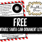 Santa Camera Letter Printable DOWNLOAD HoopMama Santa