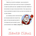 Santa Reply Letter Template Examples Letter Template