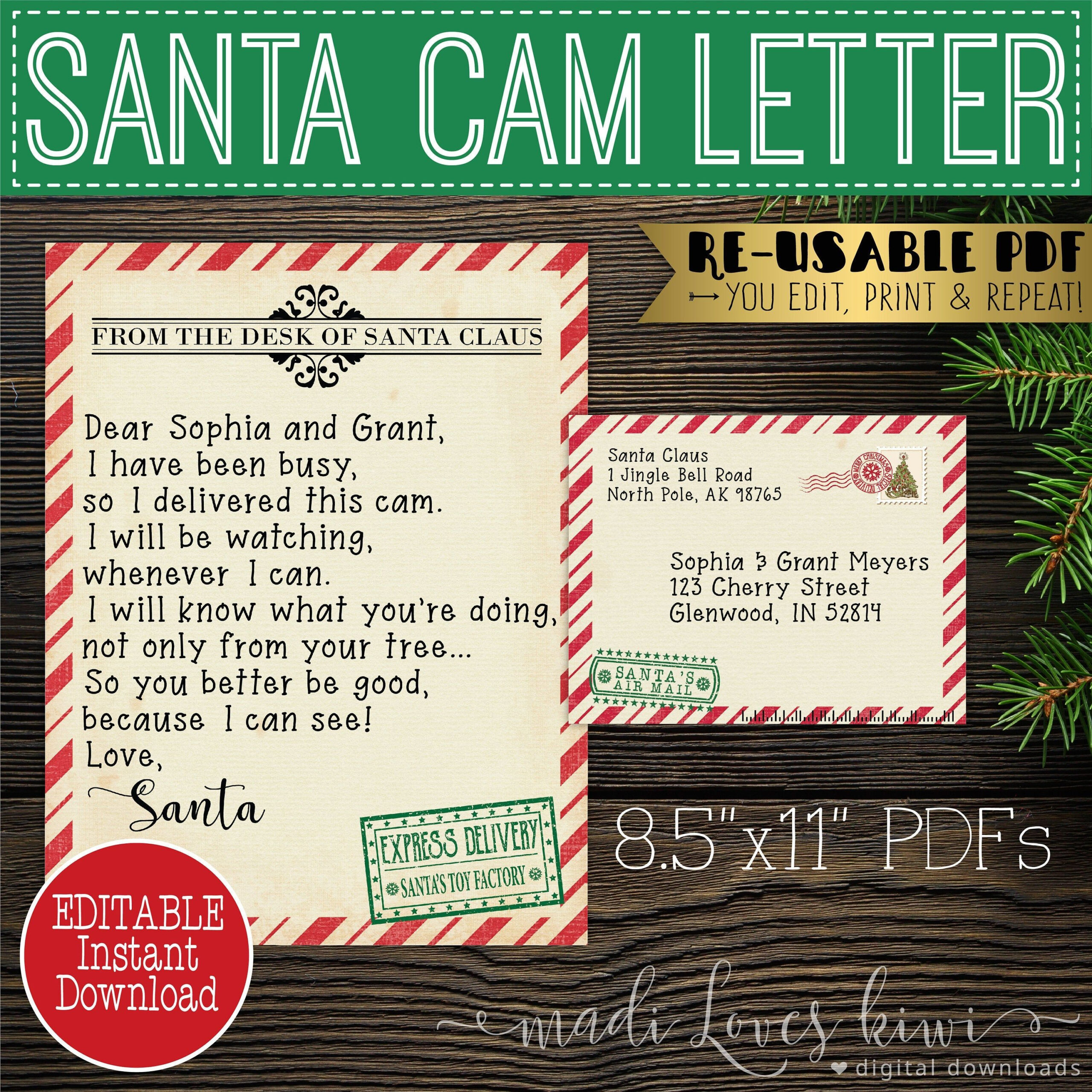 This Vintage Santa Cam Letter Will Help Bring Some Peace 
