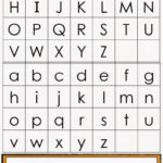 Upper And Lowercase Letter Tiles Classroom Freebies