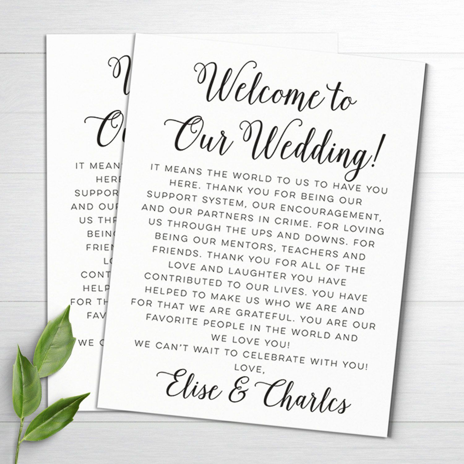Wedding Hotel Welcome Letter Template Best Of Wedding Wel 