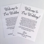 Wedding Welcome Letter Printable Welcome By