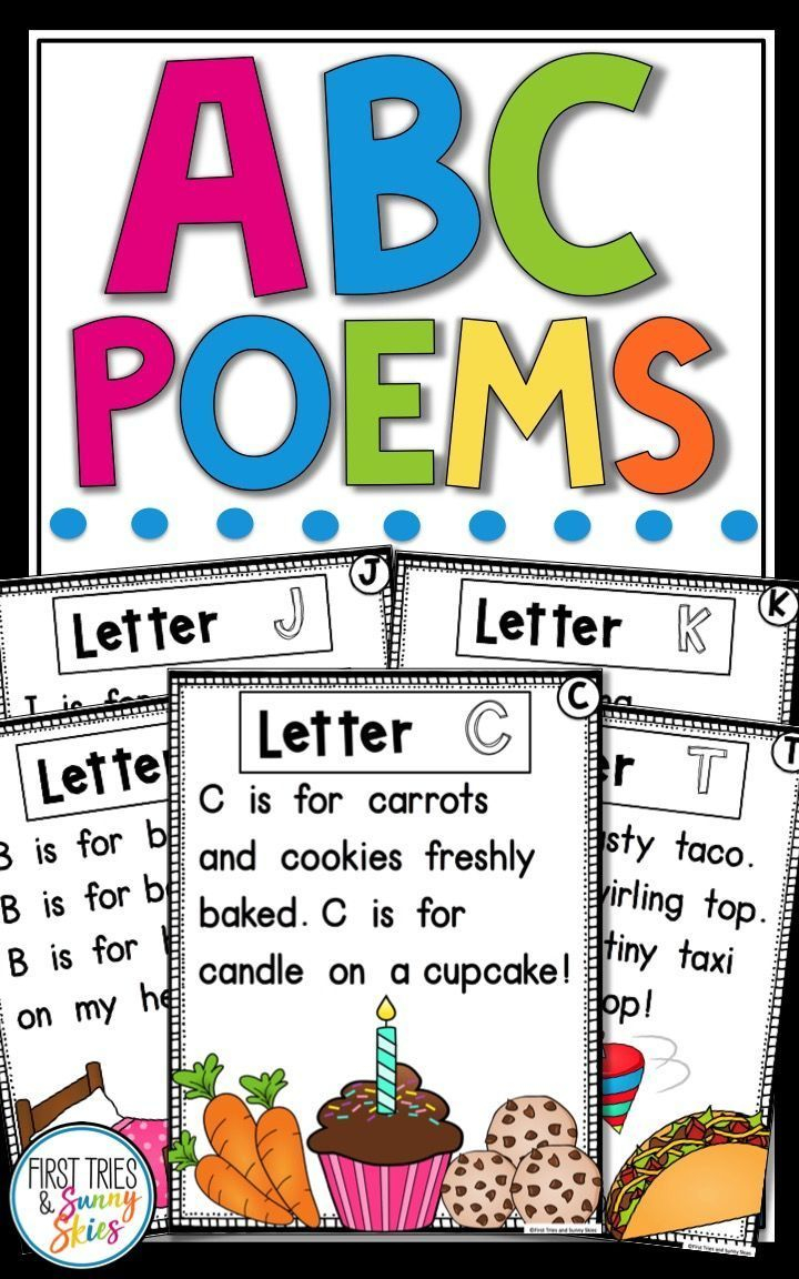 Alphabet Poems Letter Of The Week Poems Alphabet 