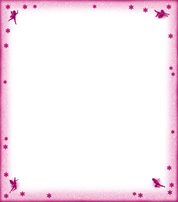 Blank Fairies And Flowers Notepaper Pink Tooth Fairy
