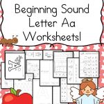 Free Beginning Sound Letter A Worksheets