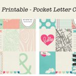 Free Printable Pocket Letter Cards Parcel Party Pocket